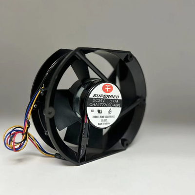 120 mm 12 V DC bürstenloser Lüfter, 17–3600 U/min, 22–156 CFM Luftstrom, kundenspezifisch